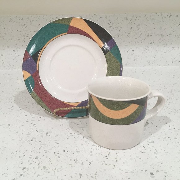 Glass Coffee Cup And Saucer Set - 11.8 Oz, Borosilicate Glass, Includes Gold Spoon, For Latte, Tea, Cappuccino - View #8